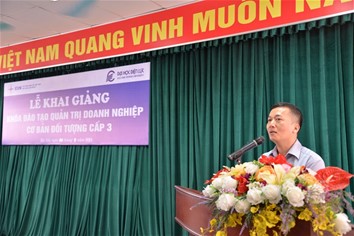 Khai giảng lớp “Quản trị doanh nghiệp” dành cho đối tượng cấp 3 Tập đoàn Điện lực Việt Nam