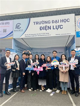 Đại học Điện lực hoạt động tư vấn tuyển sinh, hướng nghiệp năm 2024 tại Hải Phòng